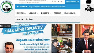 BELEDİYENİN WEB SAYFASI YENİLENDİ