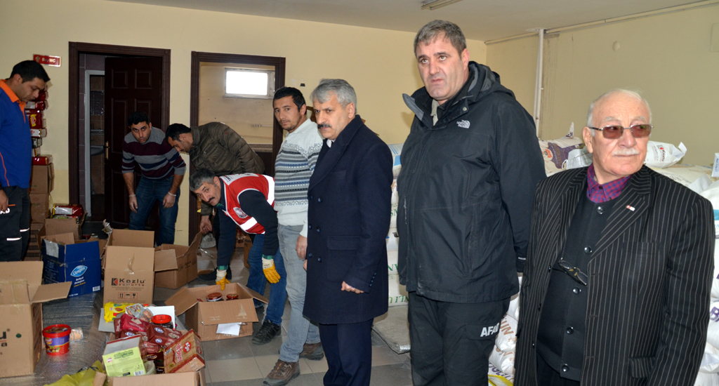 GÖLE’DEN DEPREMZEDELERE ANLAMLI YARDIM