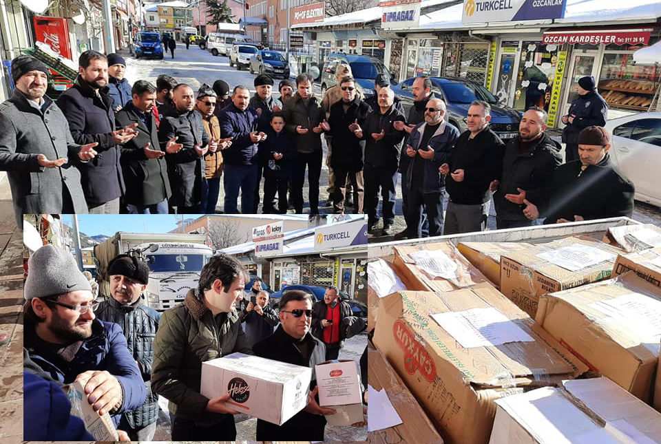 POSOF VE ÇILDIR’DAN ELAZIĞ’A YARDIM ELİ