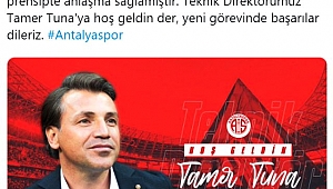 TAMER TUNA, ANTALYASPOR'DA