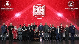 FİDAN ATMACA’YA YAŞAYAN İNSAN HAZİNESİ ÖDÜLÜ