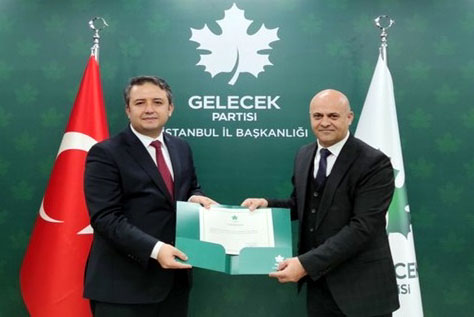 GELECEK PARTİSİ VEYSEL KARATAY'A EMANET