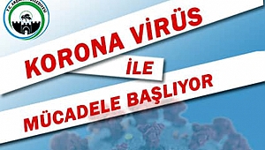 ARDAHAN BELEDİYESİ’NDEN CORONAVİRÜS ÖNLEMİ