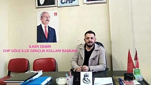 GÖLE CHP'DE GENÇLİK KOLLARI RESMEN KURULDU