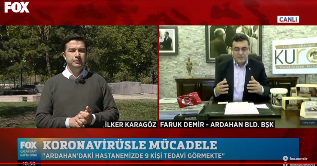 Başkan Demir: 105 bin maske dağıttık