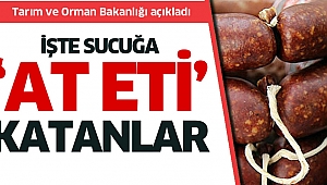 İşte sucuğa 'at eti' katan firmalar
