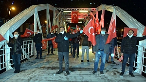 Kura Köprüsünde anlamlı kutlama