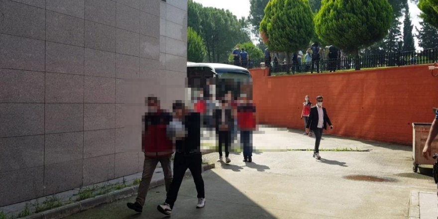 Gözaltına alınan 25 şüpheliden 13'ü tutuklandı