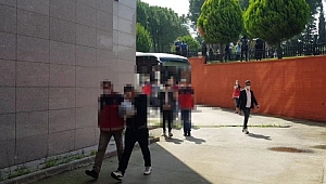 Gözaltına alınan 25 şüpheliden 13'ü tutuklandı