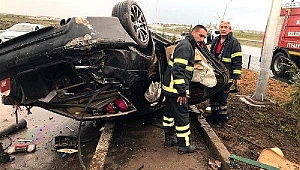 TRAFİK KAZASI: 1 ÖLÜ