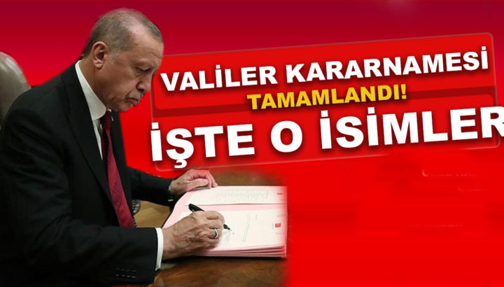 Valiler Kararnamesi yayınladı, Masatlı, Amasya Valiliğine atandı