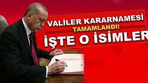 Valiler Kararnamesi yayınladı, Masatlı, Amasya Valiliğine atandı