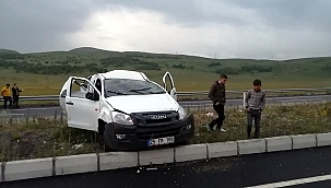ÇILDIR YOLUNDA TRAFİK KAZASI