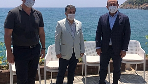 Dim, Alanya'da iki Bakanla buluştu
