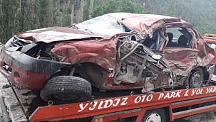 Göle- Oltu güzergahında otomobille tır çarpıştı: 1 ölü, 1 yaralı