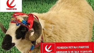 YENİDEN REFAH PARTİSİ: KURBAN KESİLMEYEN EV KALMASIN