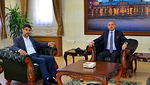 ATALAY’DAN VALİ ÖNER’E HAYIRLI OLSUN ZİYARETİ