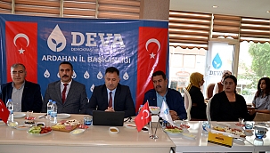 DEVA PARTİSİ ARDAHAN’DA BASINLA BULUŞTU