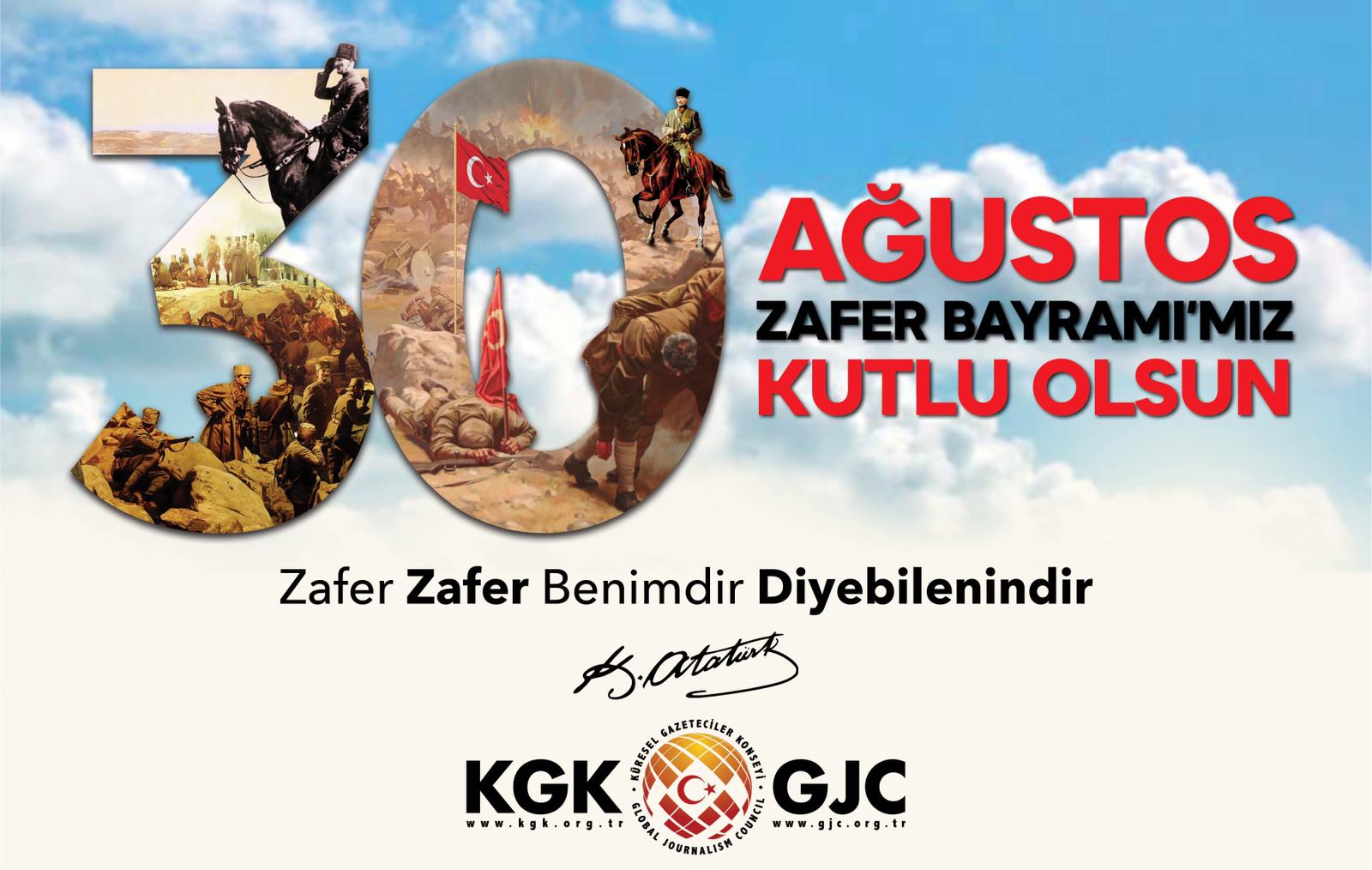 KGK: 30 AĞUSTOS DİRİLİŞİMİZİN DESTANIDIR
