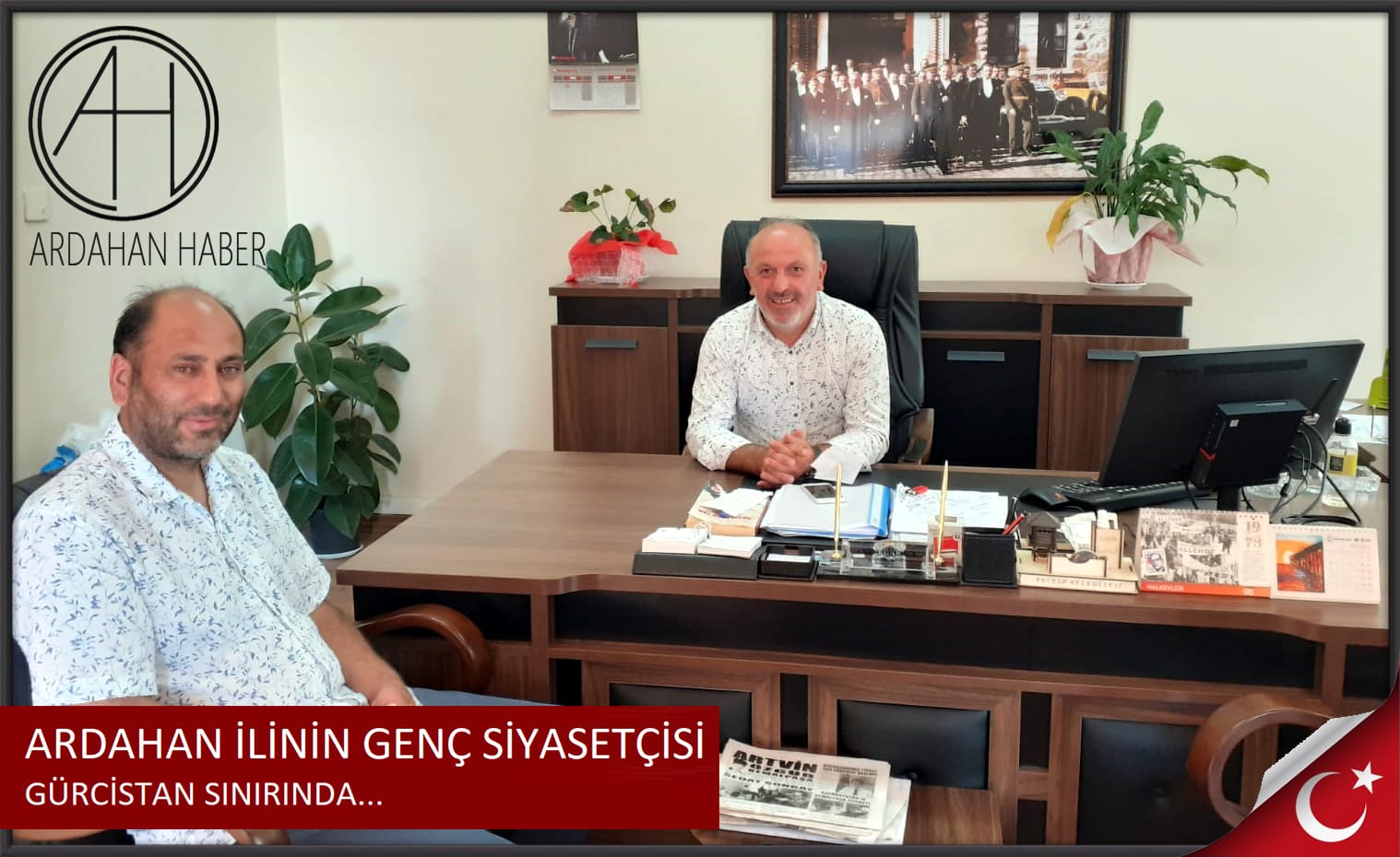 BAŞKAN ÇOBAN, GÜRCİSTAN SINIRINDA
