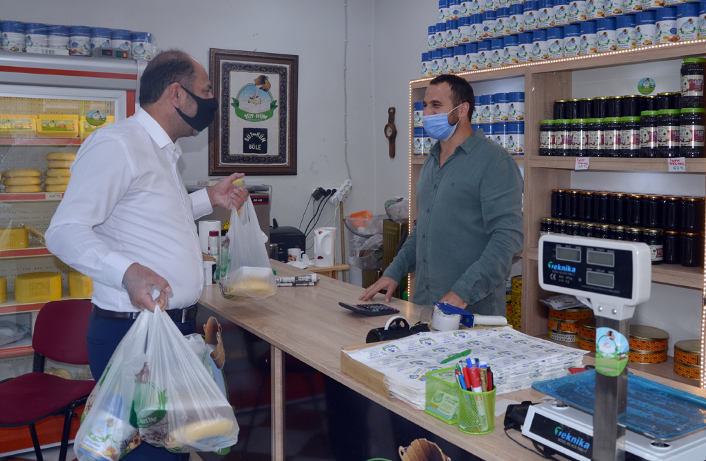 GÖLE’DE YENİ BİR PEYNİR MARKASI: SÜT-HÜM
