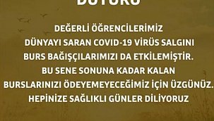 PANDEMİ, KAI VAKFINI DA VURDU