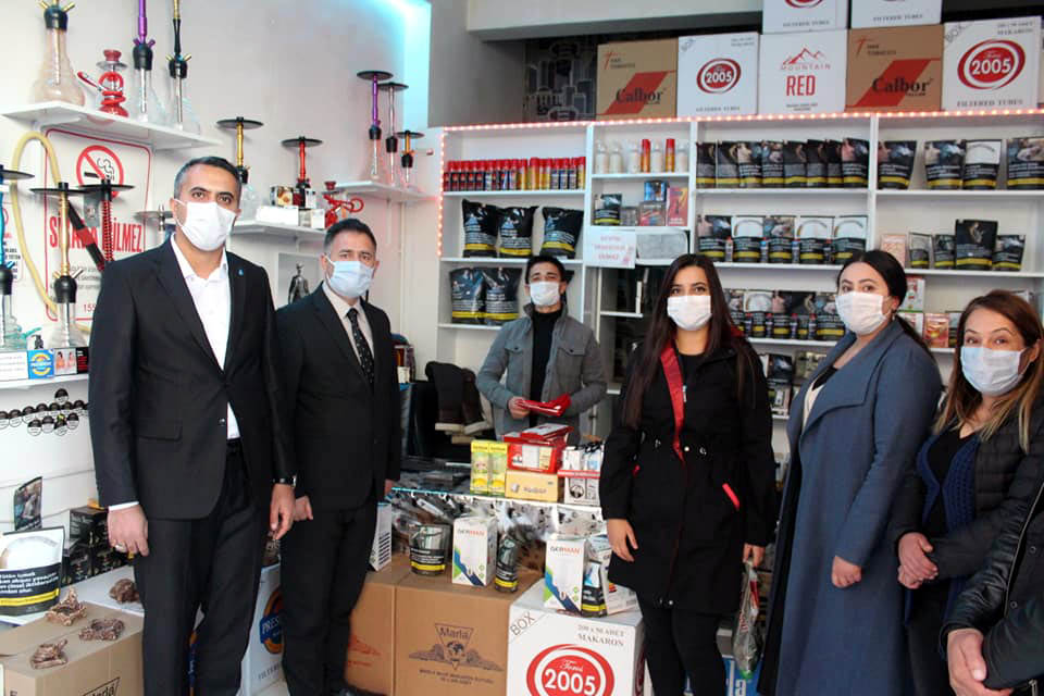 DEVA PARTİSİ, ESNAFIN SORUNLARINI DİNLEDİ