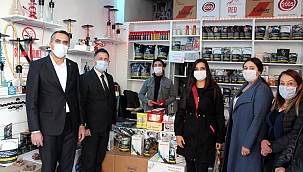 DEVA PARTİSİ, ESNAFIN SORUNLARINI DİNLEDİ