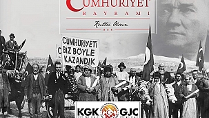 KGK: Cumhuriyet Bayramı kenetlenmek için fırsattır