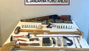 TAM TEÇHİZATLI KAÇAK KAZI
