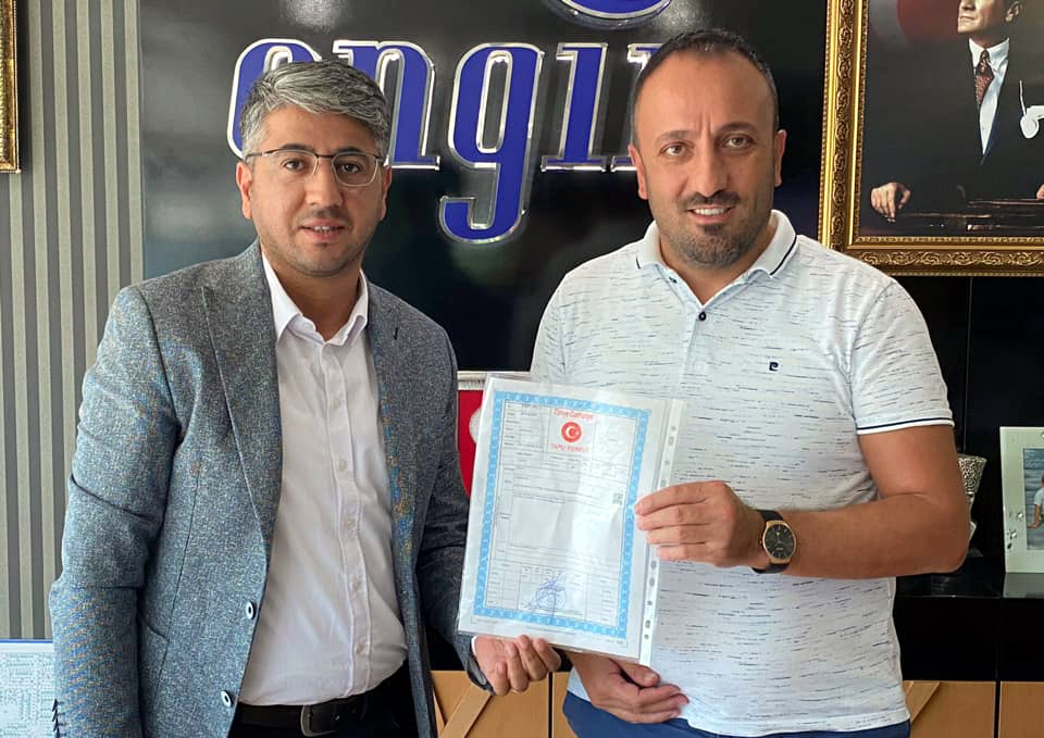 ÜZEYİR ENGİN, AREV’E ARSA BAĞIŞLADI