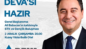 ALİ BABACAN ÇARŞAMBA GÜNÜ ARDAHAN'DA