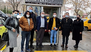 ARDAHAN DEVA'DAN TAKSİCİ ESNAFA HİJYEN SETİ