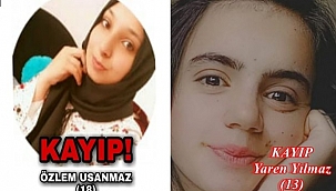GÖLELİ İKİ KIZ 2 GÜNDÜR KAYIP!