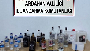 JANDARMA’DAN SAHTE ALKOL OPERASYONU