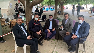 YUNUS BAYDAR, DEPREM BÖLGESİNDE