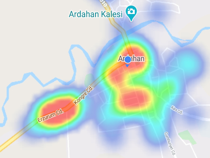 ARDAHAN’DA HARİTA NEFES ALDI