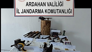 DAMAL’DA SİLAH VE MÜHİMMAT ELE GEÇİRİLDİ