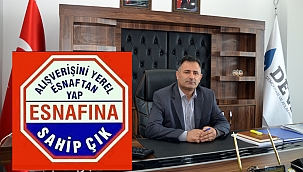 BAŞKAN YILMAZ’DAN YEREL ESNAF ÇAĞRISI