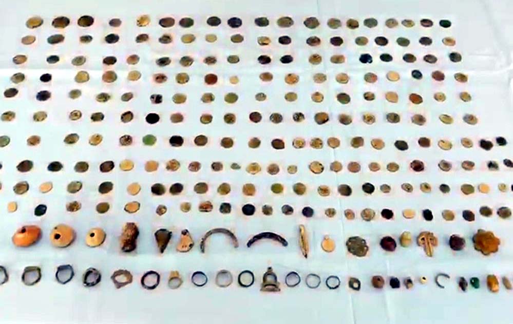 KAYISI KOLİLERİNDEN BİZANS DÖNEMİNE AİT ESERLER ÇIKTI