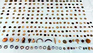 KAYISI KOLİLERİNDEN BİZANS DÖNEMİNE AİT ESERLER ÇIKTI