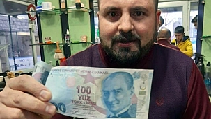 ARDAHANLI BERBER, HATALI BASIM 100 TL'Yİ 100 BİN TL'DEN SATIŞA SUNDU