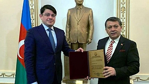 AZERBAYCAN'DAN KGK GENEL BAŞKANI DİM'E BÜYÜK ONUR