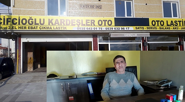 ÇİFTÇİOĞLU KARDEŞLER OTO LASTİK AÇILDI