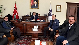 REKTÖR BİBER’E TEBRİK ZİYARETLERİ BAŞLADI