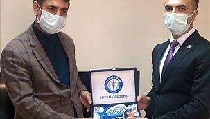 SAĞLIK-SEN'DEN, ORHAN ATALAY'A TEŞEKKÜR