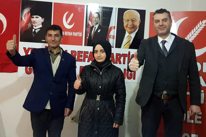 YENİDEN REFAH PARTİSİ GÖLE KADIN KOLLARINA ATAMA YAPILDI
