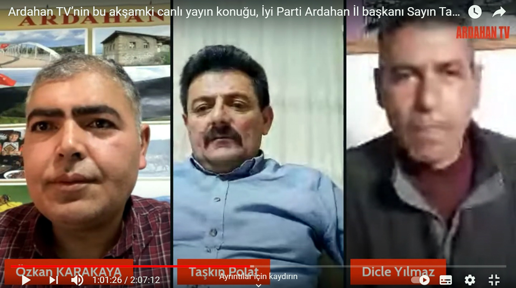 ARDAHAN TV’DE TAŞKIN POLAT RÜZGÂRI ESTİ
