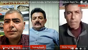 ARDAHAN TV’DE TAŞKIN POLAT RÜZGÂRI ESTİ