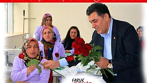 BAŞKAN FARUK DEMİR'İN 8 MART MESAJI